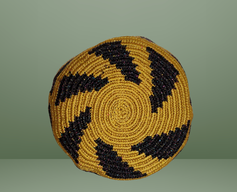 Wayuu Bag Mochila 100% Original Unique Design Handwoven Medium Size Silk Thread