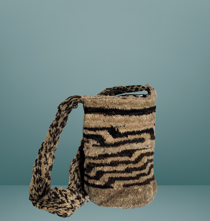 Authentic 100% Arhuaca Mochila Colombian Bag Virgin Wool Seed