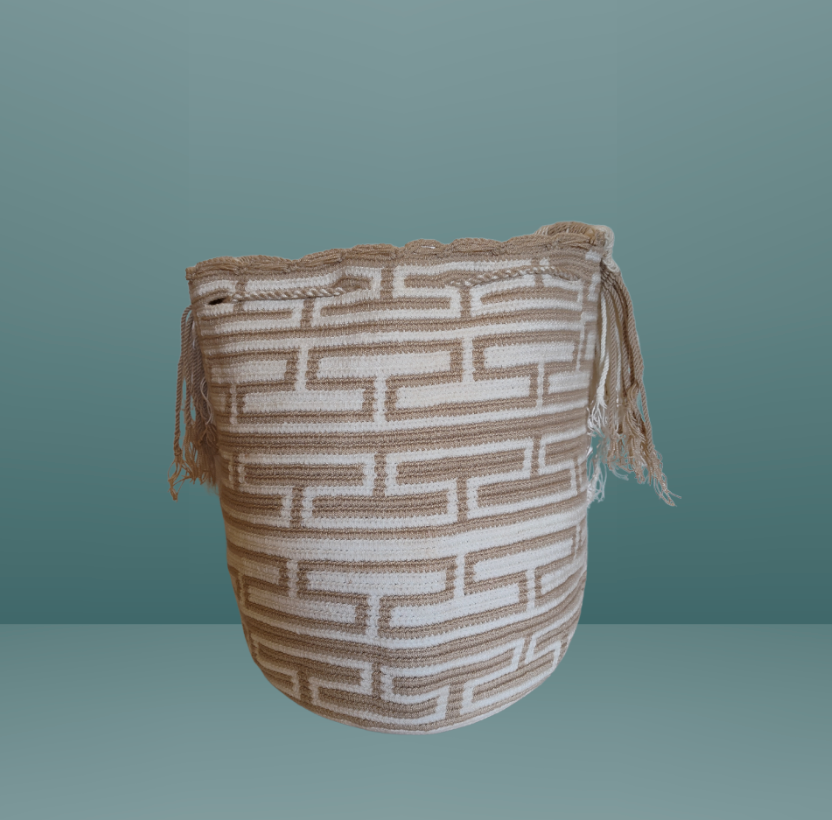 Wayuu Mochila Bag 100% Authentic Handmade Large Size With Ethnic Design