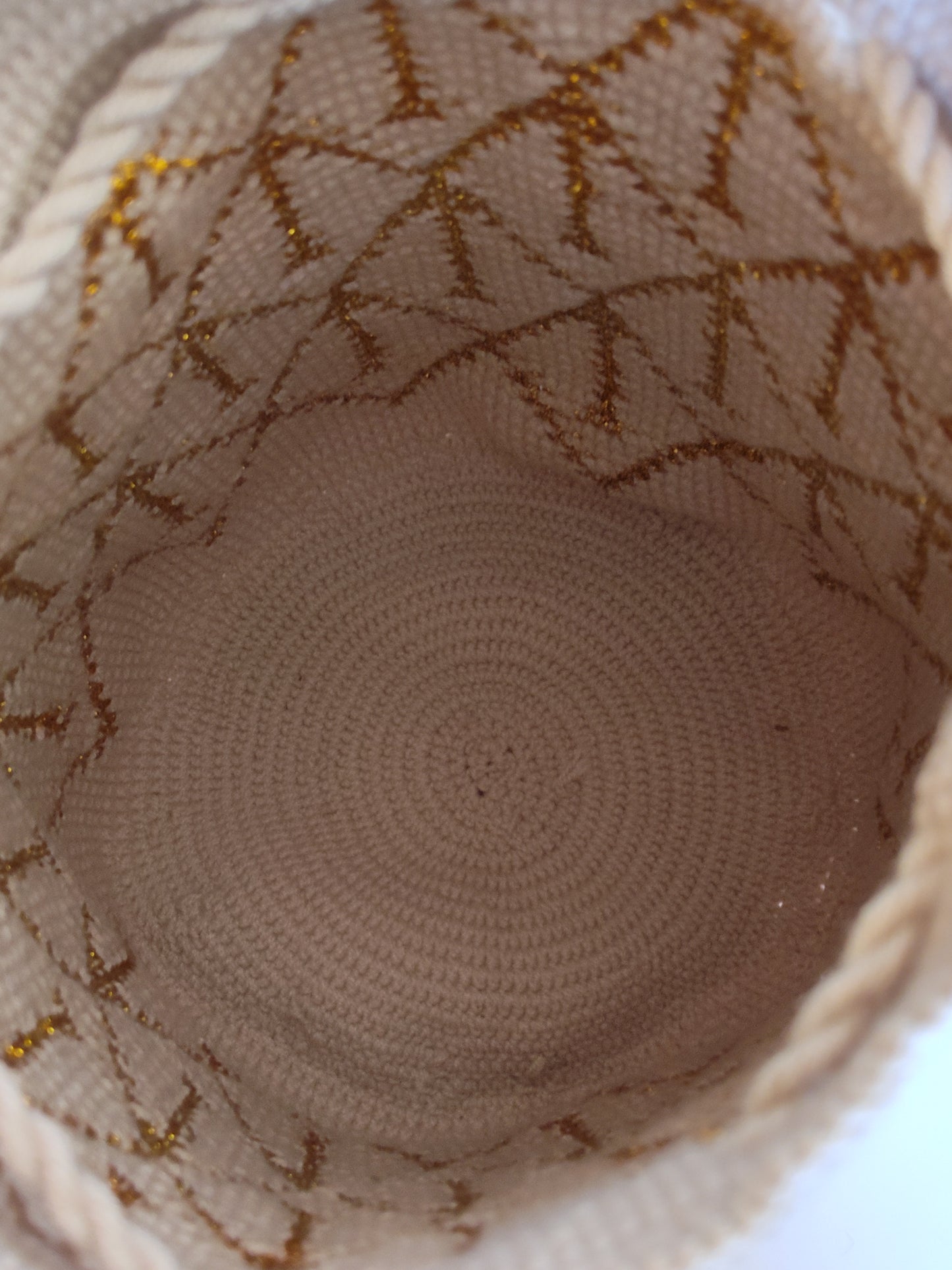 Wayuu Bag Mochila 100% Original Unique Design Handwoven Medium Size Silk Thread