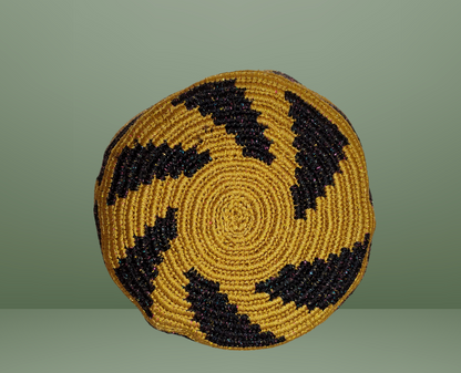 Wayuu Bag Mochila 100% Original Unique Design Handwoven Medium Size Silk Thread