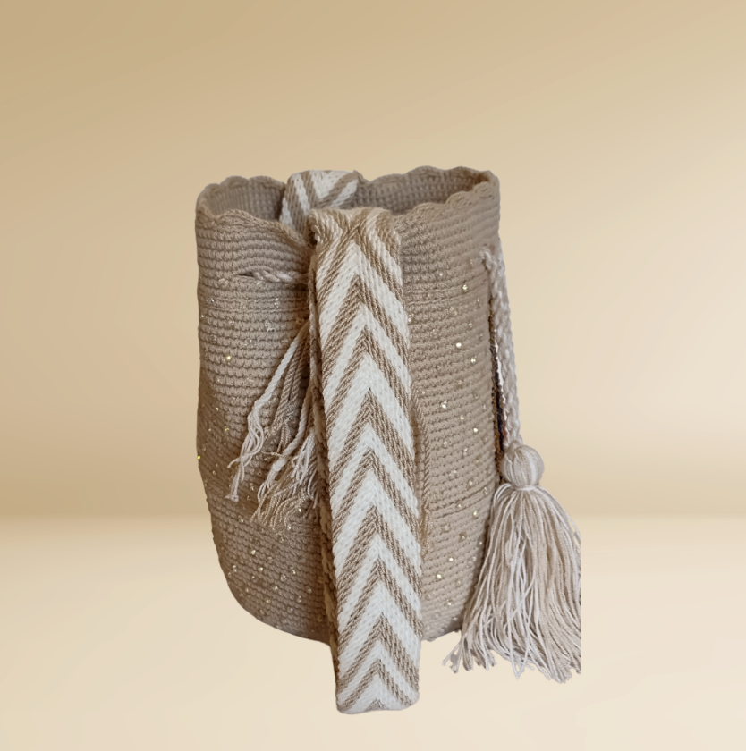 Authentic Wayuu Bag Mochila Handmade Design Virgen Of Guadalupe