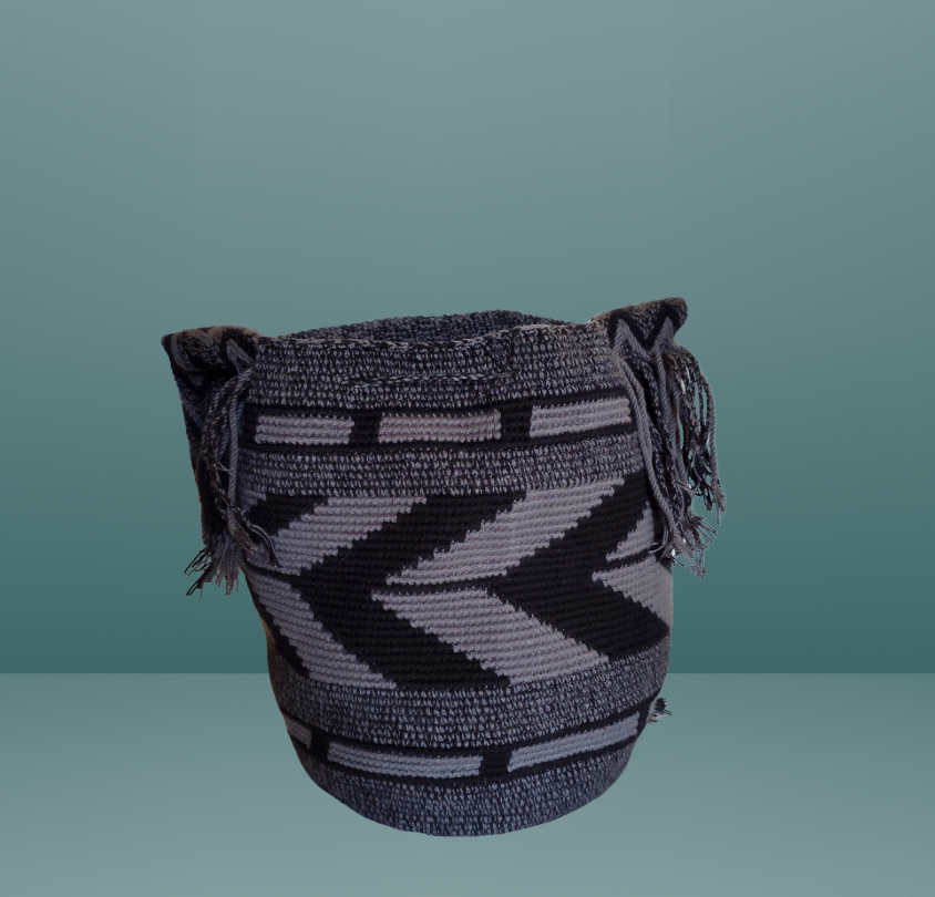 Wayuu Mochila Bag 100% Authentic Handmade Large Size With Ethnic Design