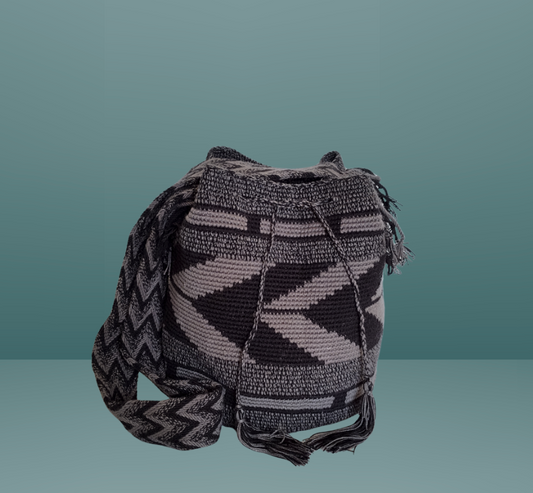 Wayuu Mochila Bag 100% Authentic Handmade Large Size With Ethnic Design