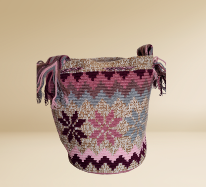 Wayuu Mochila Bag 100% Authentic Handmade Large Size With Ethnic Design