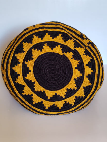 Authentic 100% Wayuu Mochilon Colombian Handmade Ethnic design Large Size