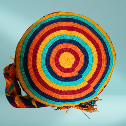 Wayuu Mochila Bag 100% Authentic Handmade Large Size With Ethnic Design